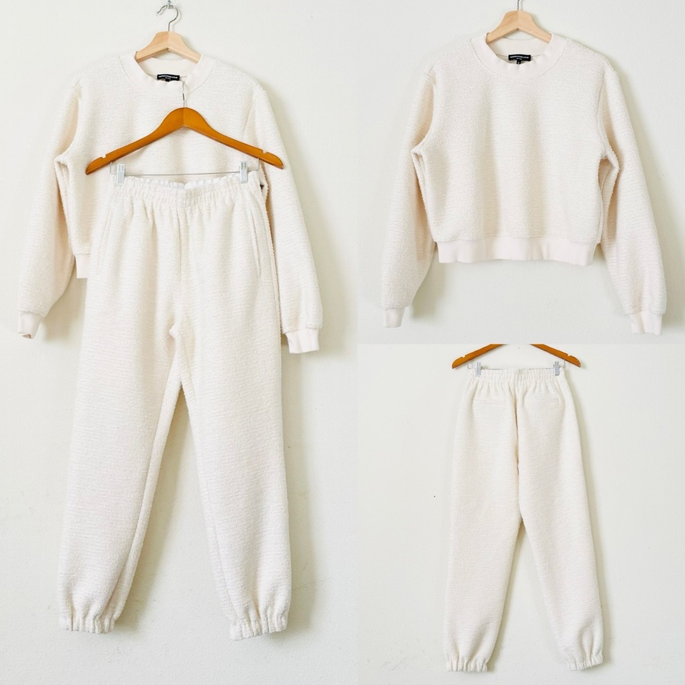 Generation Love Cream Track Pants & Joggers Set